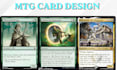 design unique custom mtg trading cards tcg and edh card game art