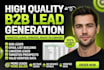 do targeted b2b leads generation and verified business lead