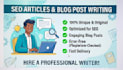 do professional articles and blog post writing