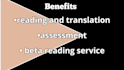 a service of beta reading