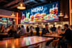 design menu board, menu tv, menu, digital menu, menu board, ,restaurant
