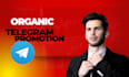 telegram promotion organic telegram subscribers to increase telegram members