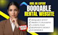booqable rental website design and booking setup