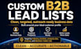 build targeted b2b prospect lists
