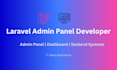 build laravel admin panel dashboard and backend system