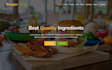 create restaurant website menu booking website squarespace food website