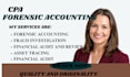 do forensic accounting, fraud investigation,forensic audit and reports