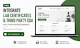 integrate lab certificates and third party coa into your peptide website