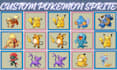 create pixel art sprites for fakemon and gen 4 or gen 5 style pokemon sprites