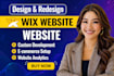 wix website design wix website redesign wix website development wix website