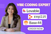 base 44 app, base44 automation, base44 web app, replit ai, lovable ai, saas mvp