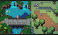 do pixel art tileset top down game map art character sprite sheet