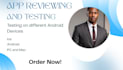 test review android app testing game website testing ios app review qa testing