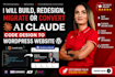 build, redesign, migrate or convert ai claude code design to wordpress website