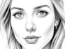 illustrate a marvelous pencil or charcoal portrait drawings