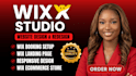 design develop wix studio website wix website redesign wix online store redesign