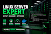 professionally manage, optimize and secure your linux server