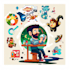 create unique illustrated icons