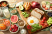 make a food pop art illustration