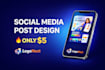 design instagram post, social media post and banner design