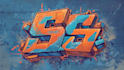 make a modern street art graffiti logo