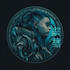 design a cool typography logo cyberpunk or mecha futuristic
