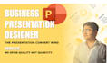design pitch deck, powerpoint presentation, and PPT slides