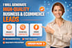 do lead generation, ecommerce and business leads with builtwith pro