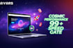 build a premium galaxy themed loading gate and high speed frontend