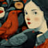 create custom linocut style illustrations