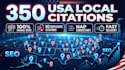 manually submit 350 USA local citations with nap consistency
