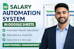 design a dashboard for salary automation