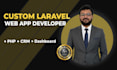 develop custom PHP laravel web app CRM dashboard website