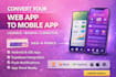 convert lovable pwa base44 mvp rork app to ios android app cpacitor testflight
