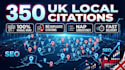 manually submit 350 UK local citations with nap consistency