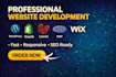 develop wordpress, PHP, joomla, wix, shopify, laravel and javascript websites