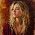 paint a real oil portrait