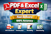 do pdf to word or excel conversion