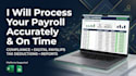do payroll processing, salary calculation, and payslip creation