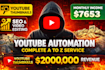 create professional youtube shorts automation channel
