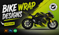 create unique bike wrap designs