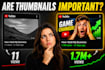 make professional youtube thumbnail with a relevant title