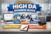 do guest post on da 50 business blogs