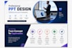 create modern and professional powerpoint presentation slides