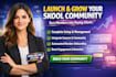 do skool community setup online course community growth skool community manager