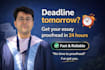 edit your essay or assignment for urgent deadlines