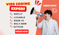 fix build replit ai app replit website deploy lovable base44 rocket new bolt new
