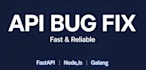 fix your API bug or backend issue fast