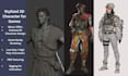 design 3d stylized character