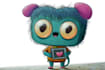 draw cute cartoon character, alien, animal, monster